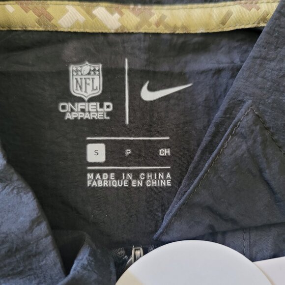 Chicago Bears NFL Football Salute To Service Full Zip-Up Jacket Mens Small - Picture 10 of 10